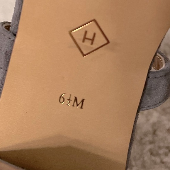 Halogen Lace-Up Pump Grey Suede - Picture 8 of 9